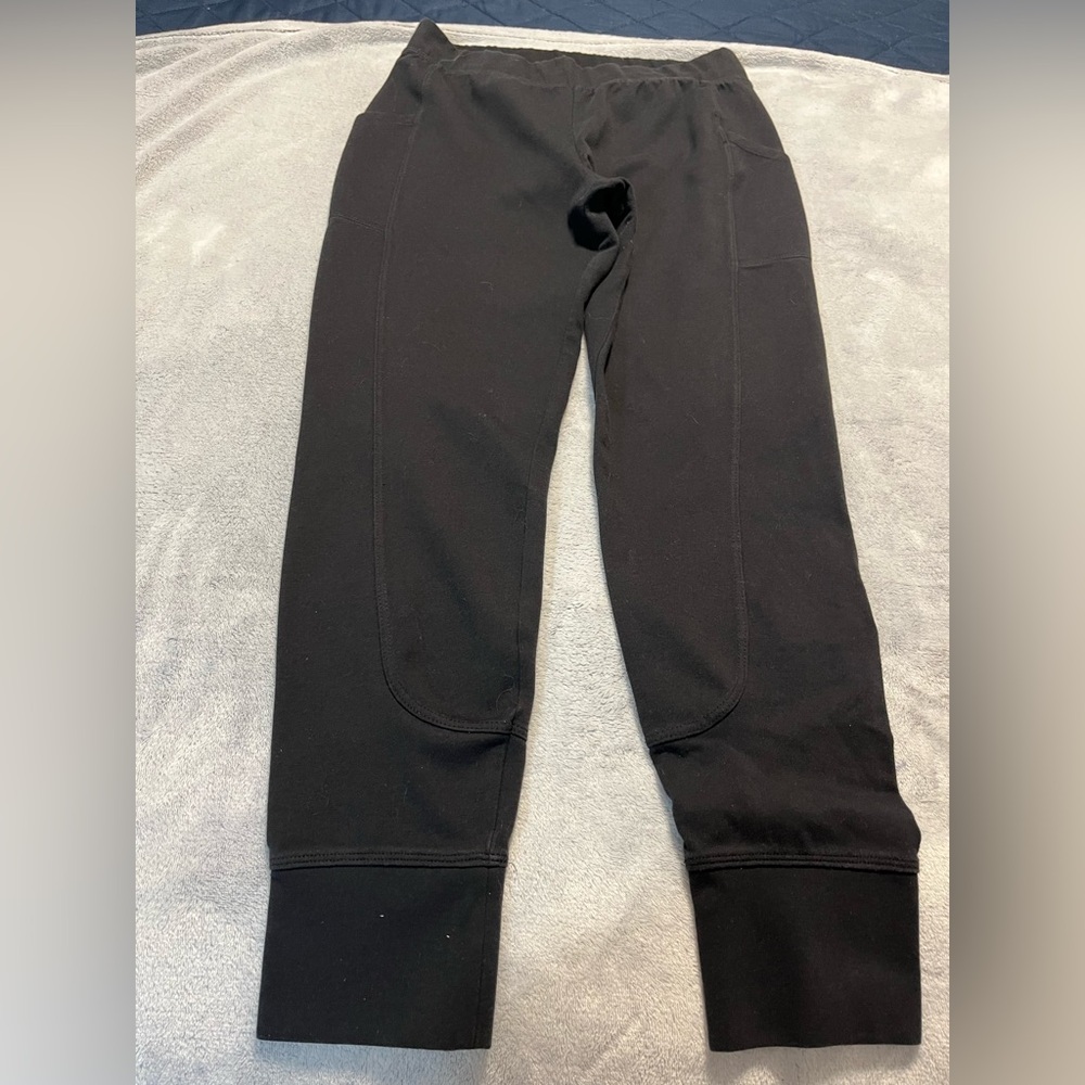 Women’s Joe Fresh Active black leggings, high waisted heavy pants.